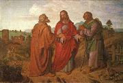Joseph von Fuhrich The walk to Emmaus oil painting reproduction